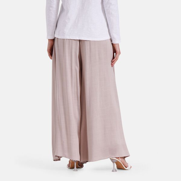 Gesmokte Taillen-Culottes, locker, bequem, elastischer Bund, Einheitsgröße, Khaki image number 5