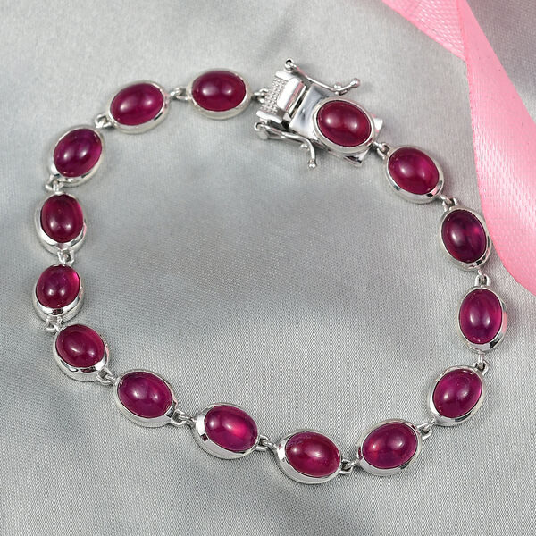 D'Joy AA afrikanisches Rubin 20cm Armband - 34,98 ct. image number 1