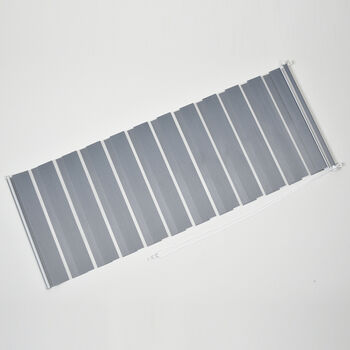 Easy-Klemm 2-lagiges Fensterrollo, Gr&ouml;&szlig;e 60x150 cm, Grau