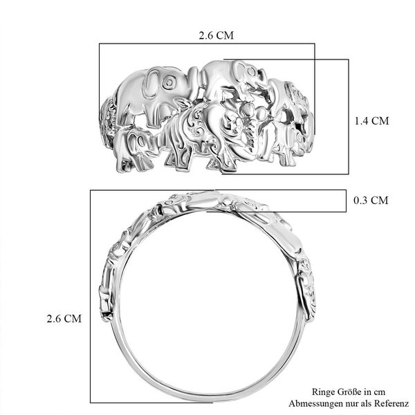 Royal Bali - 925 Silber Ring (Größe 16.00) ca. 5,50g image number 5