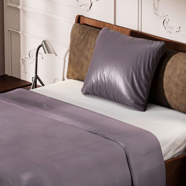 Kupferinfundierte Bettw&auml;sche - 2-teiliges Set, lila image number 3