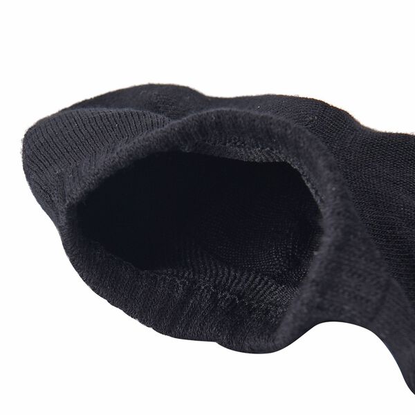 4er Set - Bambussocken mit Silikonferse, 26-30 cm, 41-47, schwarz image number 9