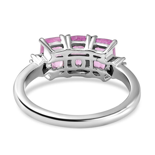 Ilakaka Rosa Saphir und Diamant Ring - 2,38 ct. image number 6