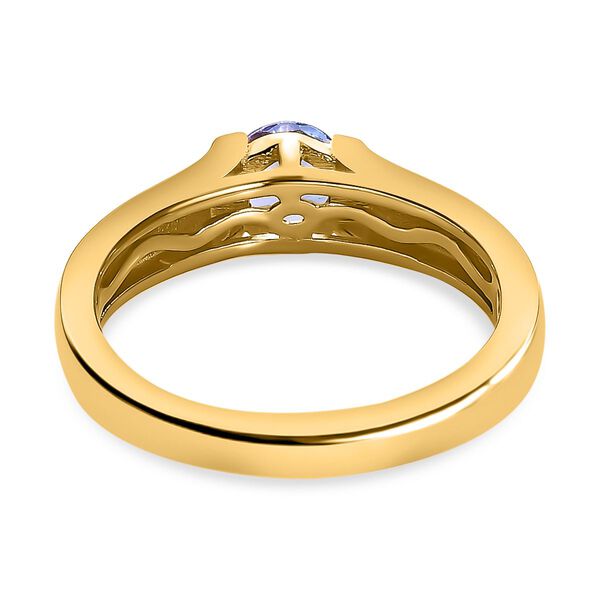 Tansanit Solit&auml;r Ring - 0,50 ct. image number 6