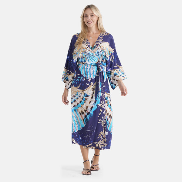  LA MAREY placement  print kimono image number 4