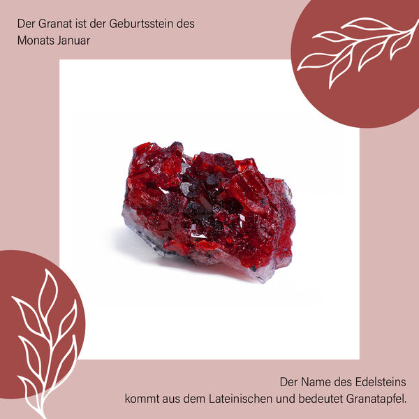 Subtiles rotes Granat-Armband image number 8