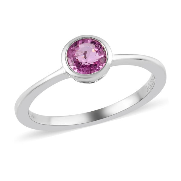 RHAPSODY AAAA rosa Saphir Solit&auml;r-Ring, 950 Platin  ca. 0,62 ct image number 4
