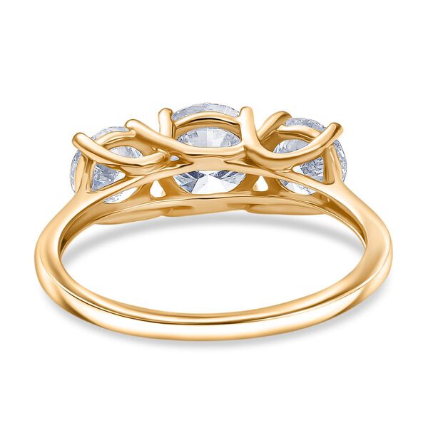 Lab Grown Diamant VS-EF Ring 585 Gold (Größe 17.00) ca. 2,09 ct image number 5