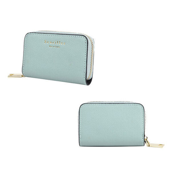 SENCILLEZ Kreditkartenetui aus echtem Leder image number 5