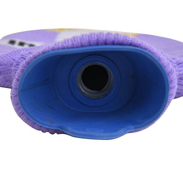 2er-Set Wärmflasche mit Strickbezug, 2000ml und 1 Paar rutschfeste Haussocken mit Sherpa Futter, Einheitsgröße 18x32 cm  image number 6