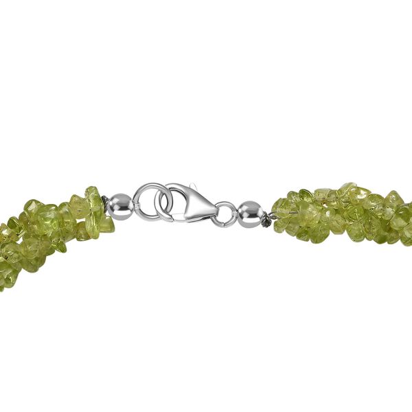 Peridot Armband ca. 19 cm 925 Silber rhodiniert ca. 70.00 ct image number 4