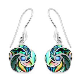 Royal Bali Kollektion- Abalone Muschel Rosen Ohrringe