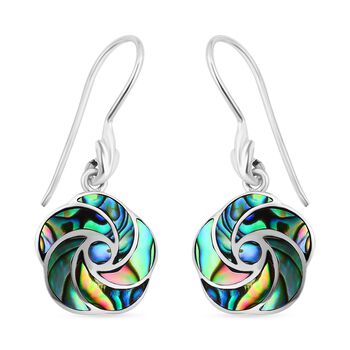 Royal Bali Kollektion- Abalone Muschel Rosen Ohrringe