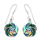 Abalone Muschel Ohrringe 925 Silber