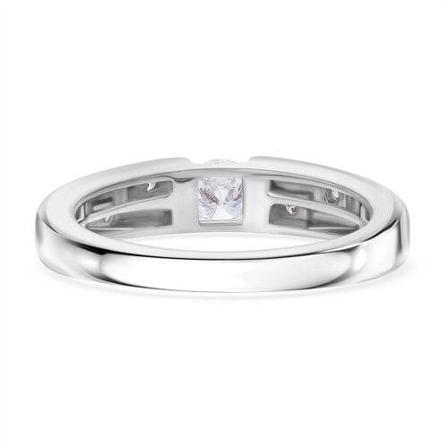 LUXURIANT SGL zertifizierter SI-GH Labor Diamant zweifarbiger Ring - 0,50 ct. image number 4