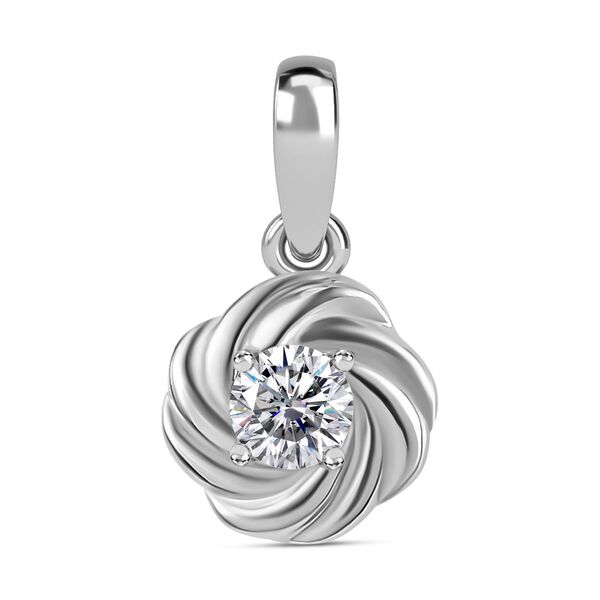 Moissanit Schmuckset, 925 Silber rhodiniert - 0,75 ct. image number 4