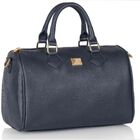 Guy Laroche Ladies Trunk Bag Double Handles Shoulder Strap 10 x 17 x 21cm Blau