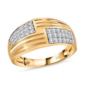 Moissanit Ring - 0,53 ct.