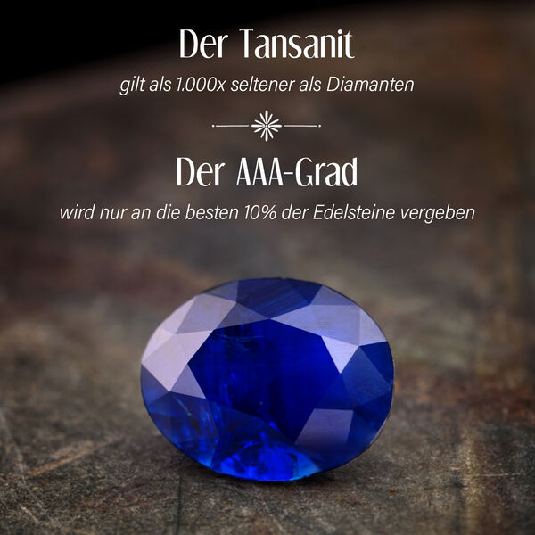 AAA Tansanit, nat&uuml;rlicher gelber und wei&szlig;er Diamant-Halo-Ring - 2,59 ct. image number 4