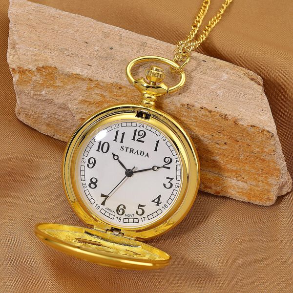 STRADA - Japanese Reines Eisen Gelb Uhren 91.4 cm ca. 45,00g image number 1