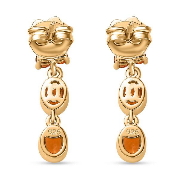 AA Salamanca Feueropal Ohrringe - 0,88 ct. image number 5