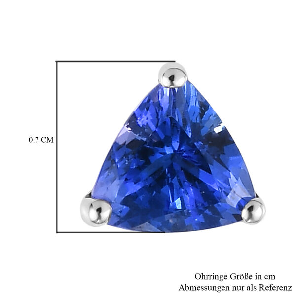 RHAPSODY AAAA Tansanit Ohrstecker 950 Platin ca. 2,24 ct image number 5