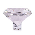 Diamantschliff weißer Glaskristall mit Ständer in Geschenkbox image number 2