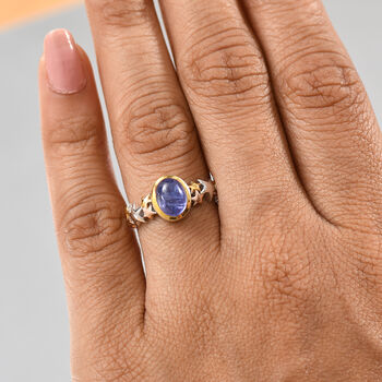 AA Tansanit Ring - 1,74 ct.