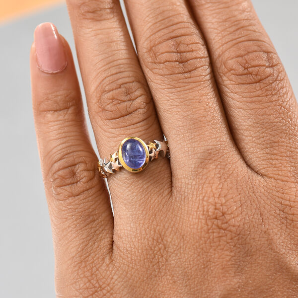 AA Tansanit Ring - 1,74 ct. image number 3