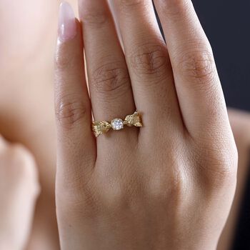 J Francis gefertigt mit SWAROVSKI- Swarovski Zirkonia Ring