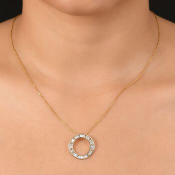 LUXURIANT IGI zertifizierter VS-EF Labor Diamant Anh&auml;nger in 585 Gold - 1 ct.