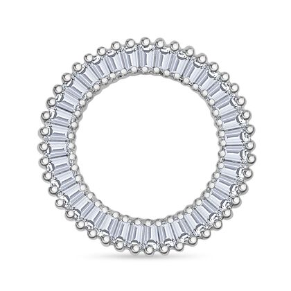 Wei&szlig;er Diamant VS-EF IGI zertifiziert Anh&auml;nger 950 Platin ca. 0,50 ct.