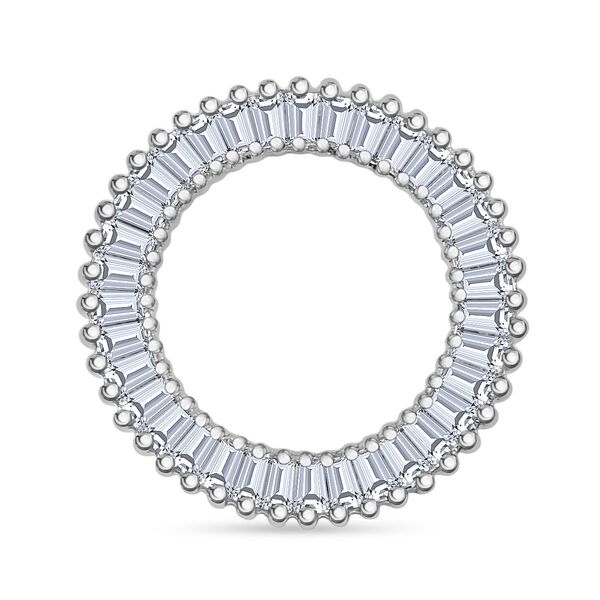 VS Diamant Lebenskreis Anh&auml;nger in 950 Platin - 0,35 ct.