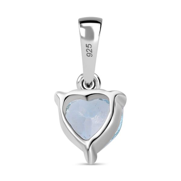 GP Art D&eacute;co Kollektion - AA Larimar, himmelblauer Topas, Neon Apatit und blauer Saphir-Ring und Anh&auml;nger - 10,16 ct. image number 11