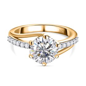 Moissanit Ring - 2 ct.