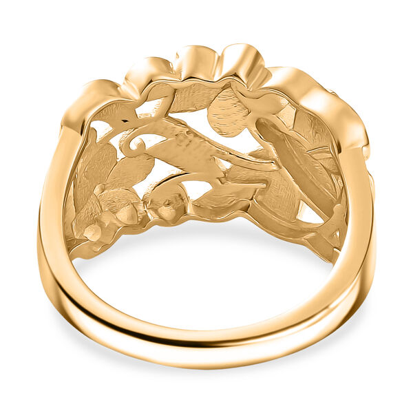 EverTrue Ring mit Diamantenakzenten in Goldton image number 6