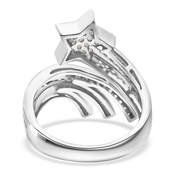 LUSTRO STELLA - Wei&szlig;er Zirkonia Ring 925 Silber rhodiniert (Gr&ouml;&szlig;e 18.00) image number 5