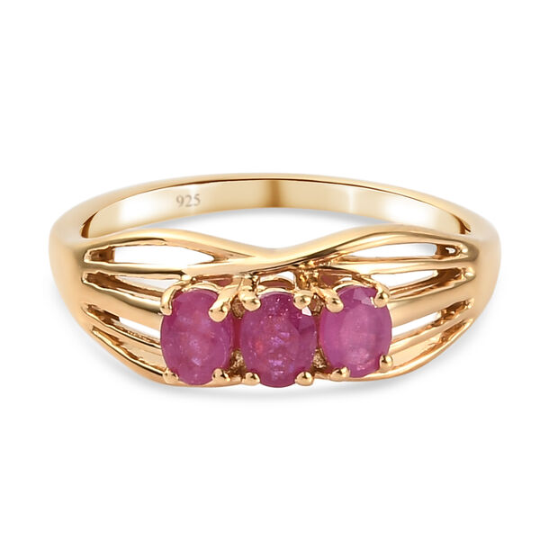 Afrikanischer Rubin-Ring - 0,77 ct.