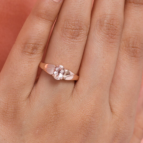 AAA Marropino Morganit Ring - 0,78 ct. image number 3