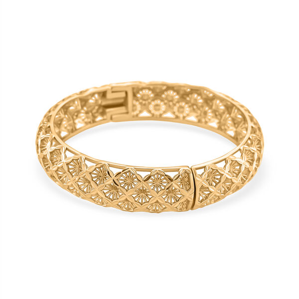 Nickelfreies Messing Armreif ca. 18.5 cm ca. 28,50g image number 4