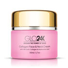 Glo24K - 24k Gold, Gesischt und Hals Creme, Hyaluronsäure und Kollagen, 50 ml image number 0