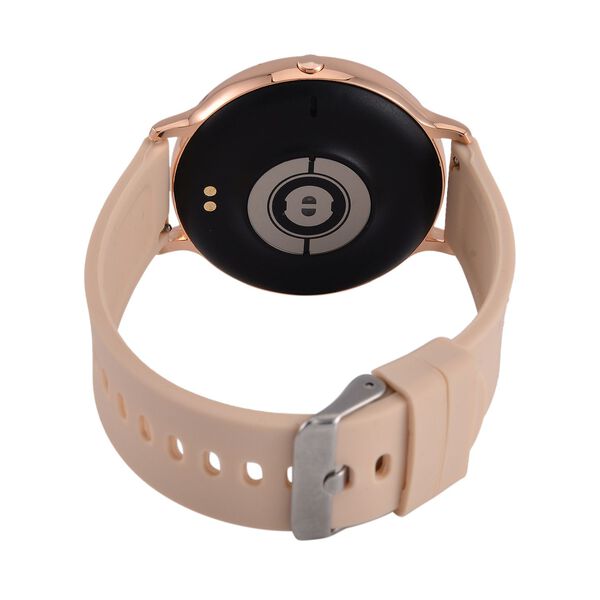 Hiwatch Plus Elegante Smartwatch - Ros&eacute;gold mit Goldenem Silikonarmband, Multifunktional mit Gesundheits- und Sportfunktionen, Bluetooth 5.0 image number 6