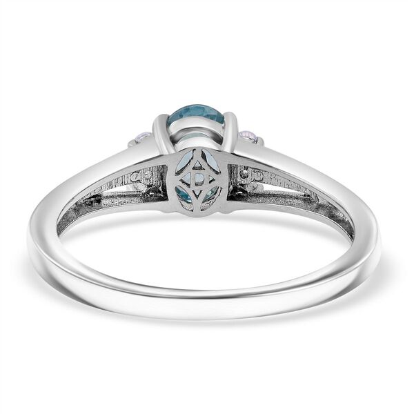 D'Joy AA blauer und weißer Zirkon Ring - 1,38 ct. image number 5