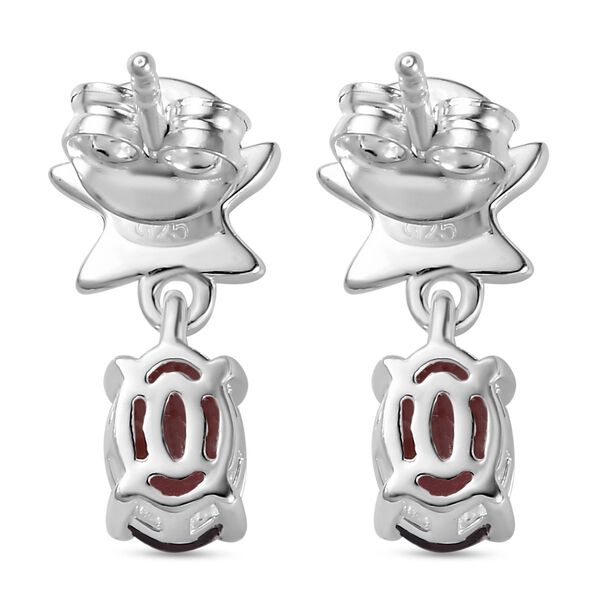 Rote Granat-Ohrringe - 1,99 ct. image number 5