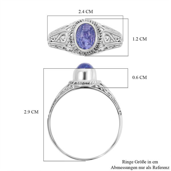 Royal Bali Kollektion- Tansanit Ring - 1,51 ct. image number 5