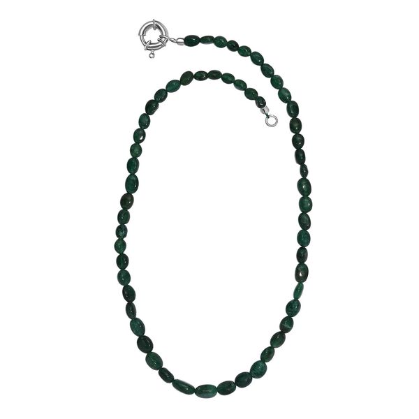 Grüne Aventurin-Halskette, 45 cm - 85 ct. image number 4