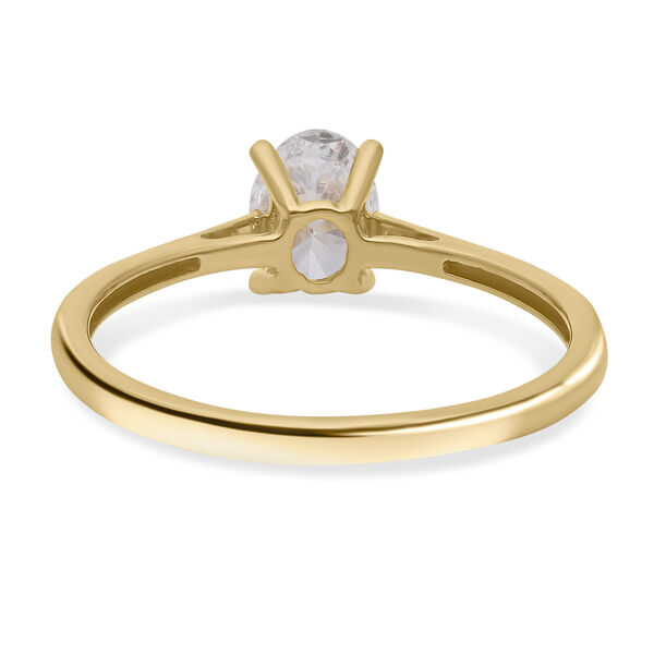 LUXORO IGI zertifizierter SI-GH Labor Diamant Ring in 585 Gelbgold - 1 ct. image number 5