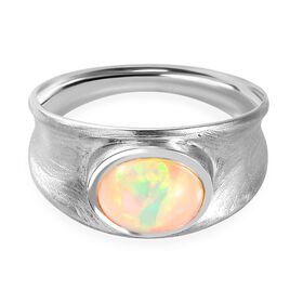 AA natürlicher, äthiopischer Welo Opal-Ring - 1,02 ct.