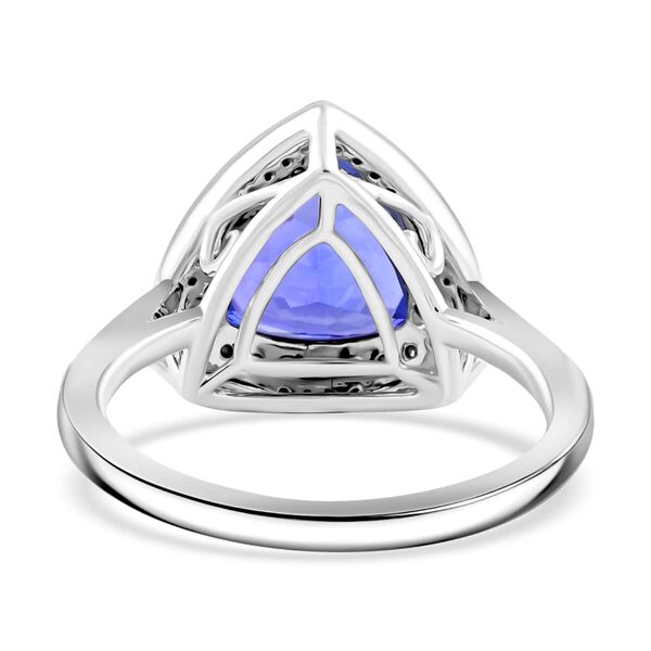 RHAPSODY AAAA Tansanit und VS Diamant Ring in 950 Platin - 3,51 ct. image number 4