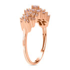 LUXORO Natürlicher, Rosa Diamant Ring, SGL zertifiziert, 585 Rosegold (Größe 18.00) ca. 1,00 ct image number 3